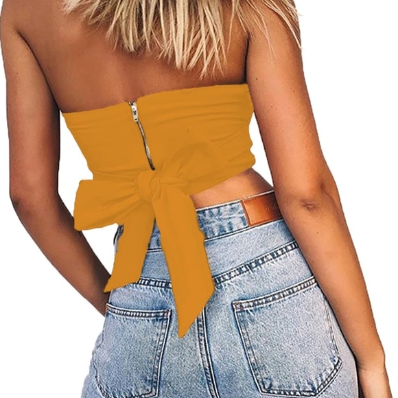 Marigold Crop Top - Picture 5 of 7